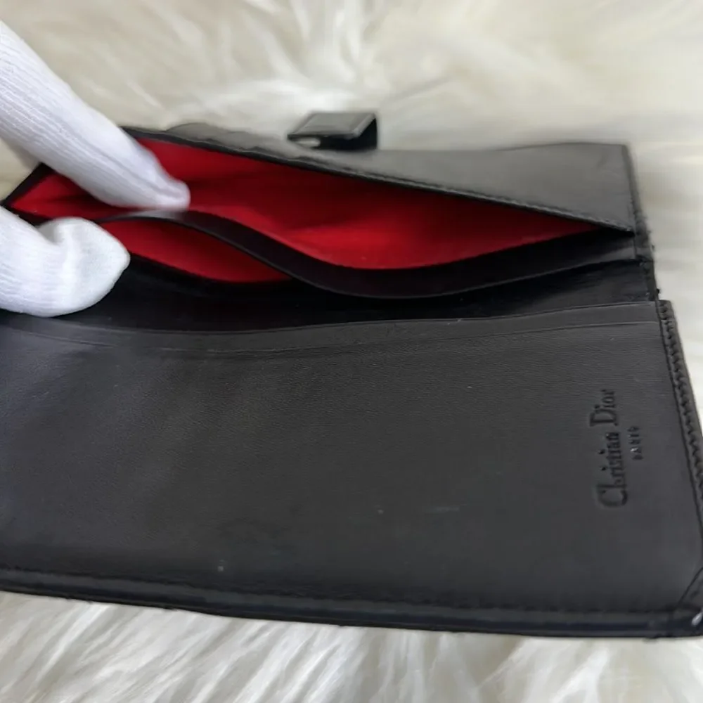 💯Authentic Christian Dior Long Wallet 🍀